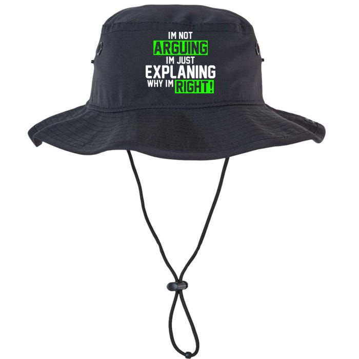 Not Arguing Explaining Why I'm Right Funny Meme Bucket Hat