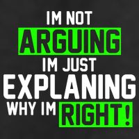Not Arguing Explaining Why I'm Right Funny Meme Beanie