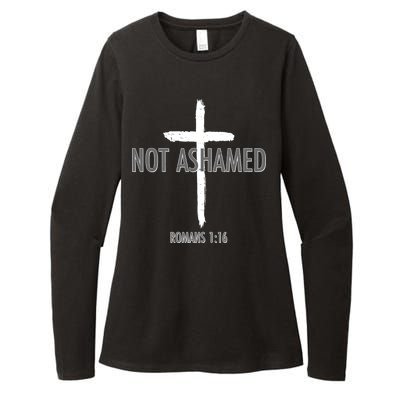 Not Ashamed Romans 1:16 Womens CVC Long Sleeve Shirt