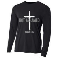 Not Ashamed Romans 1:16 Cooling Performance Long Sleeve Crew