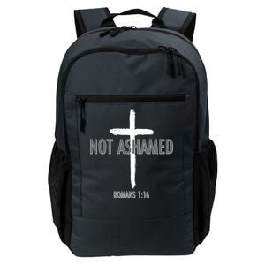 Not Ashamed Romans 1:16 Daily Commute Backpack