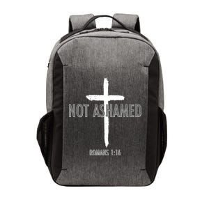 Not Ashamed Romans 1:16 Vector Backpack