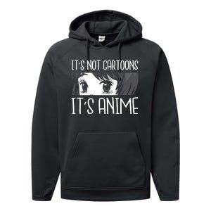 Not Cartoons It's Anime Performance Fleece Hoodie