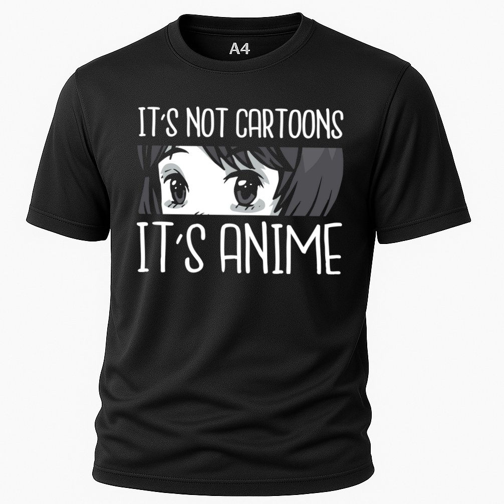 Not Cartoons It's Anime Cooling Performance Crew T-Shirt