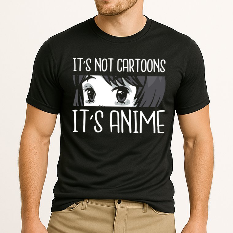 Not Cartoons It's Anime Cooling Performance Crew T-Shirt