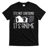 Not Cartoons It's Anime T-Shirt