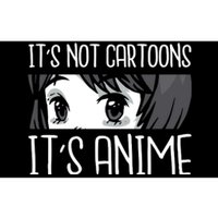 Not Cartoons It's Anime Bumper Sticker