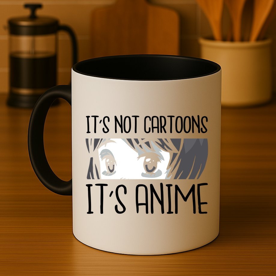 Not Cartoons It's Anime Mug