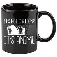 Not Cartoons It's Anime 11oz C Handle Ceramic Mug