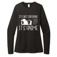 Not Cartoons It's Anime Womens CVC Long Sleeve Shirt