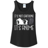 Not Cartoons It's Anime Ladies Essential Tank