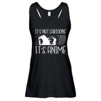 Not Cartoons It's Anime Ladies Essential Flowy Tank