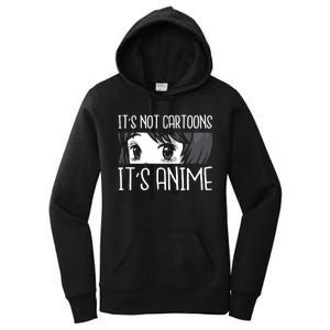 Not Cartoons It's Anime Women's Pullover Hoodie