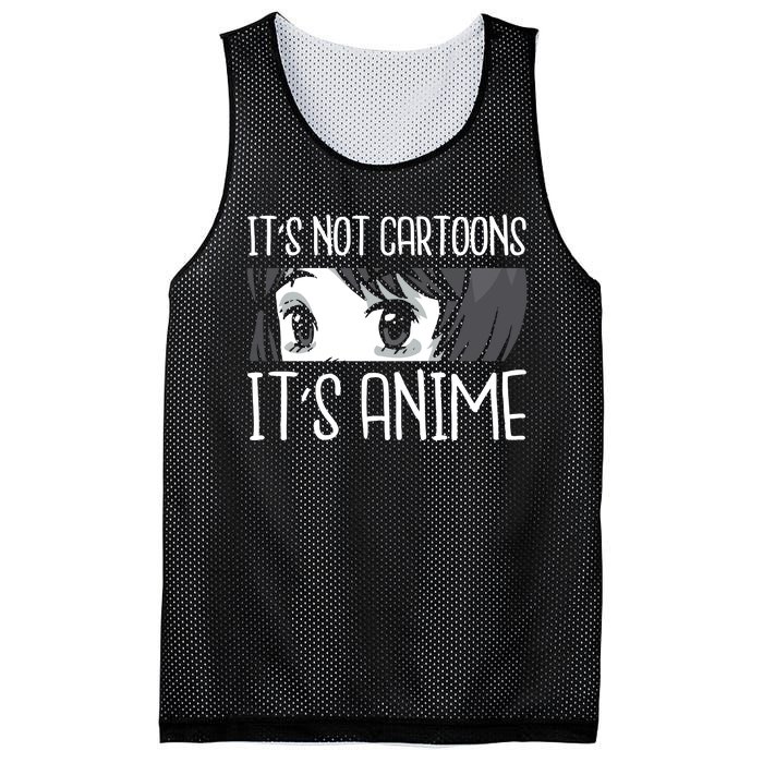 Not Cartoons It's Anime Mesh Reversible Basketball Jersey Tank