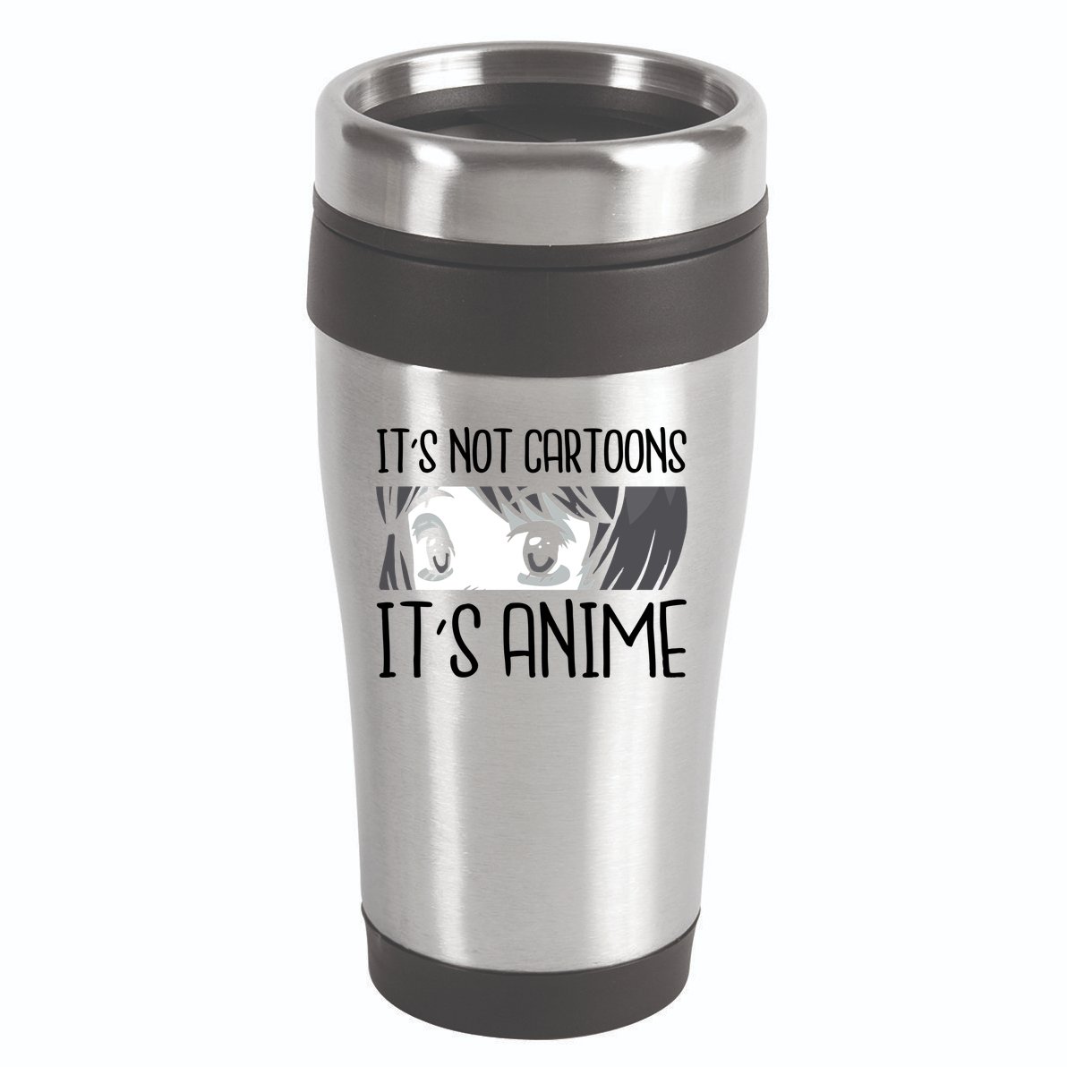 Not Cartoons It's Anime 16oz Travel Tumbler