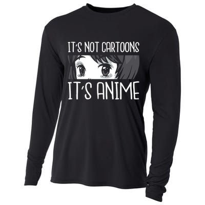 Not Cartoons It's Anime Cooling Performance Long Sleeve Crew