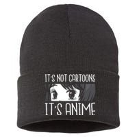 Not Cartoons It's Anime Sustainable Knit Beanie