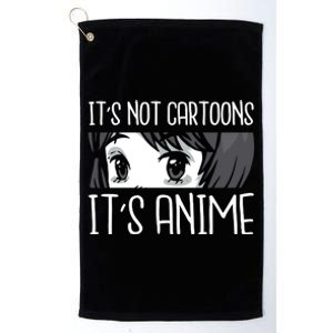 Not Cartoons It's Anime Platinum Collection Golf Towel