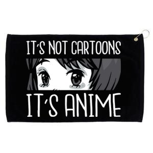 Not Cartoons It's Anime Grommeted Golf Towel