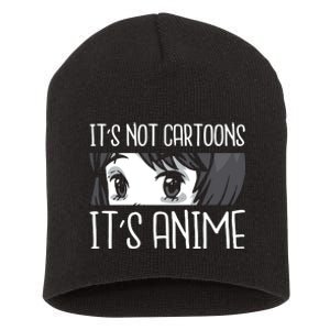 Not Cartoons It's Anime Short Acrylic Beanie