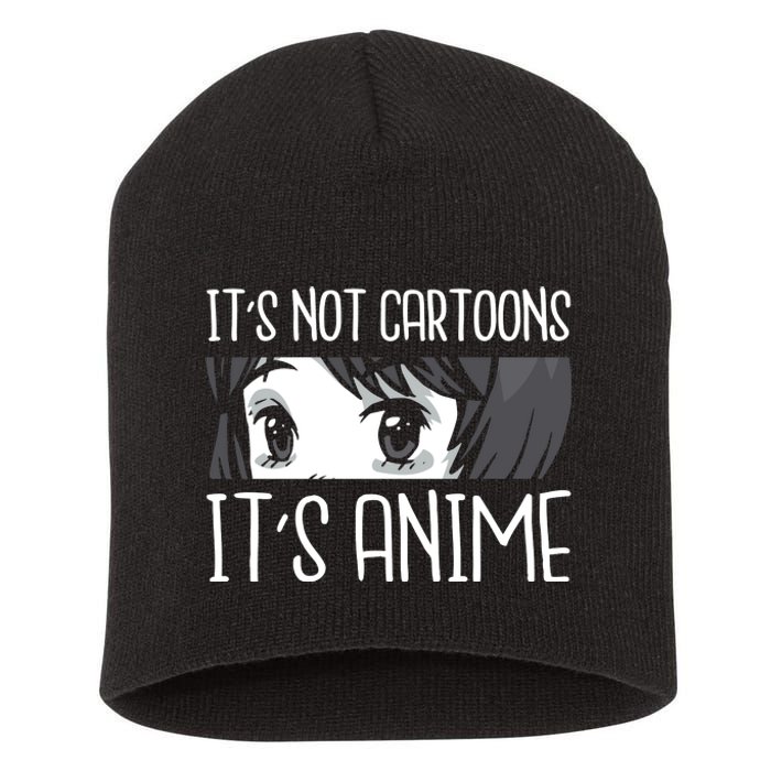 Not Cartoons It's Anime Short Acrylic Beanie