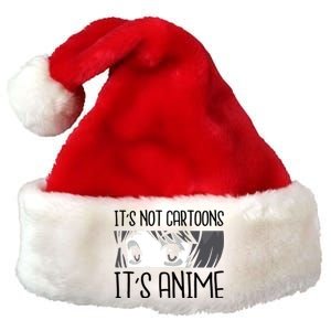 Not Cartoons It's Anime Premium Christmas Santa Hat