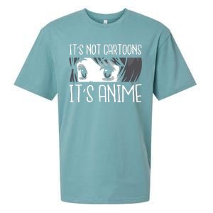 Not Cartoons It's Anime Sueded Cloud Jersey T-Shirt