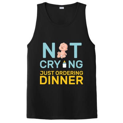 Not Crying Just Ordering Dinner PosiCharge Competitor Tank