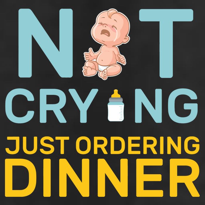 Not Crying Just Ordering Dinner Hat