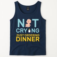 Not Crying Just Ordering Dinner Tank Top