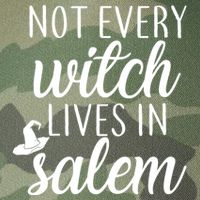 Not Every Witch Live In Salem  Legacy Tie Dye Trucker Hat