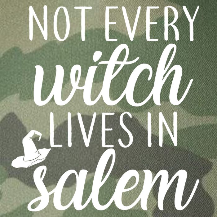 Not Every Witch Live In Salem  Legacy Tie Dye Trucker Hat