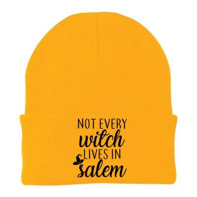 Not Every Witch Live In Salem  Knit Cap Winter Beanie