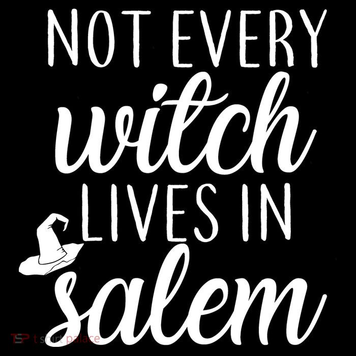 Not Every Witch Live In Salem  Flatbill Hat