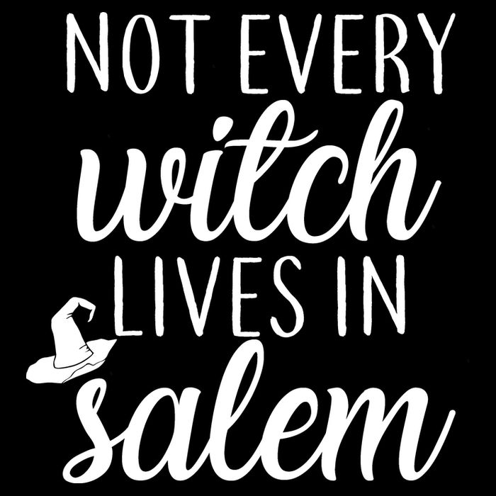 Not Every Witch Live In Salem  16 in Basic Backpack
