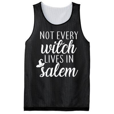 Not Every Witch Live In Salem  Mesh Reversible Basketball Jersey Tank