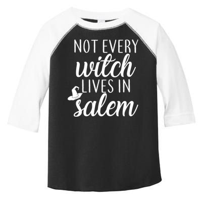 Not Every Witch Live In Salem  Toddler Fine Jersey T-Shirt