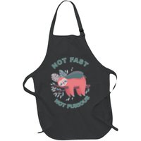 Not Fast Not Furious Sloth Cute Apron