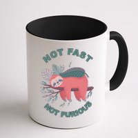 Not Fast Not Furious Sloth Cute Mug