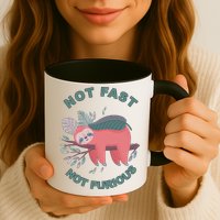 Not Fast Not Furious Sloth Cute Mug