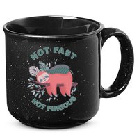 Not Fast Not Furious Sloth Cute 15oz Campfire Ceramic Mug