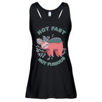 Not Fast Not Furious Sloth Cute Ladies Essential Flowy Tank