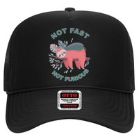 Not Fast Not Furious Sloth Cute Trucker Hat