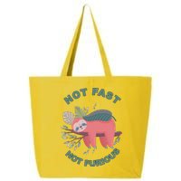 Not Fast Not Furious Sloth Cute 25L Jumbo Tote