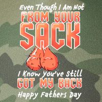 Not From Your Sack I Know You've Still Got My Back Legacy Tie Dye Trucker Hat