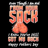 Not From Your Sack I Know You've Still Got My Back Backpack