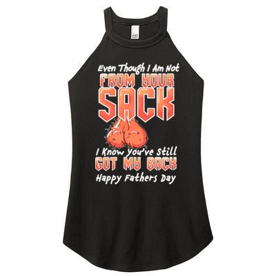 Not From Your Sack I Know You've Still Got My Back Women's Perfect Tri Rocker Tank