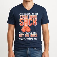 Not From Your Sack I Know You've Still Got My Back V-Neck T-Shirt