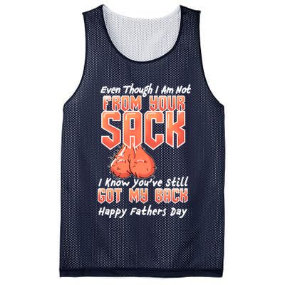 Not From Your Sack I Know You've Still Got My Back Mesh Reversible Basketball Jersey Tank