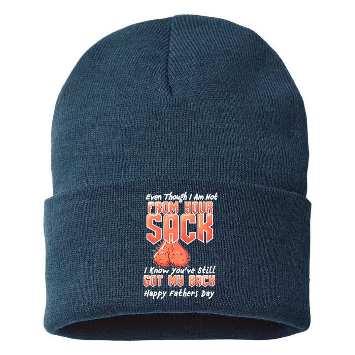 Not From Your Sack I Know You've Still Got My Back Sustainable Knit Beanie